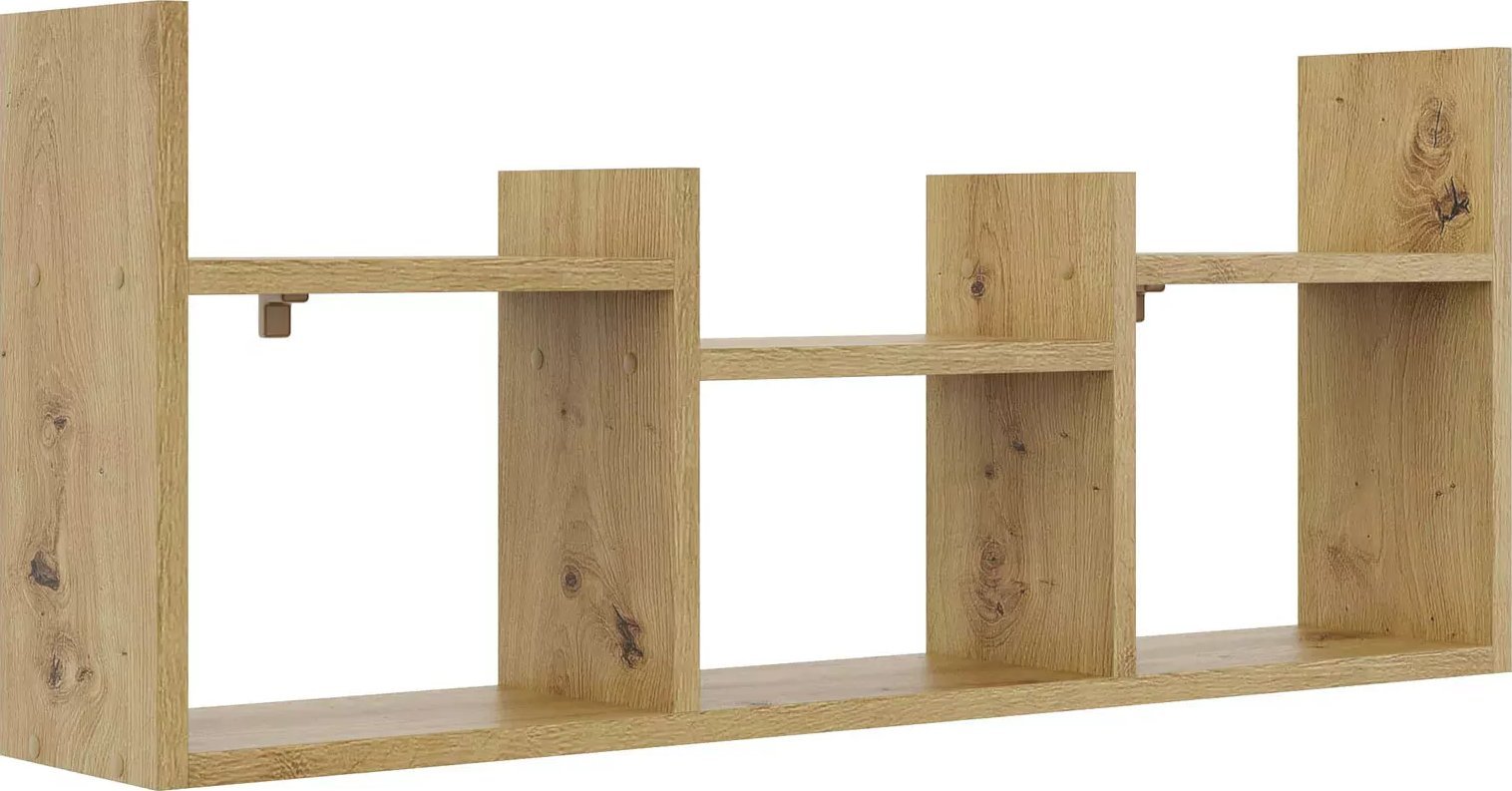 Elior Skandynawska półka na ścianę dąb artisan - Lorea