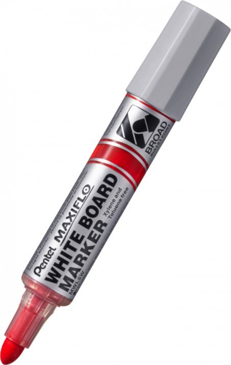 Marker do tablic Pentel Maxiflo MWL5W czerwony