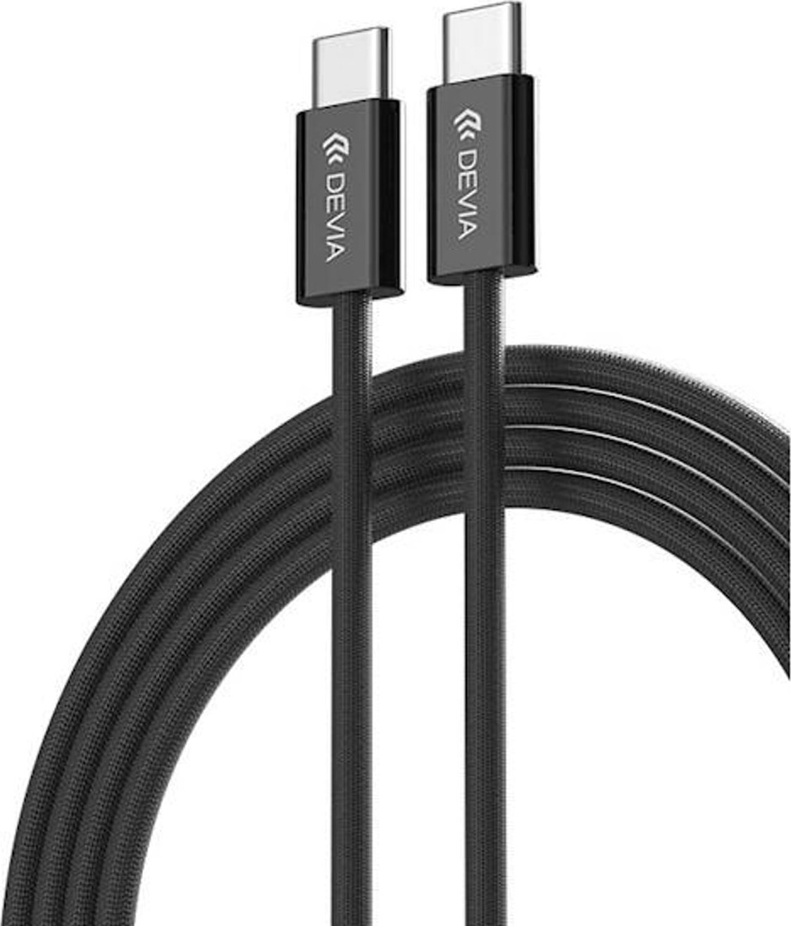 Kabel USB nemo USB-C - USB-C 1 m Biały (BRA013946)