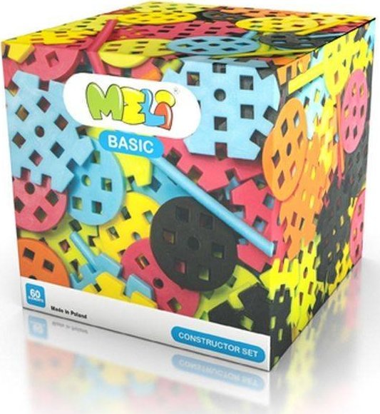 Klocki Meli Basic Constructor 60 el.