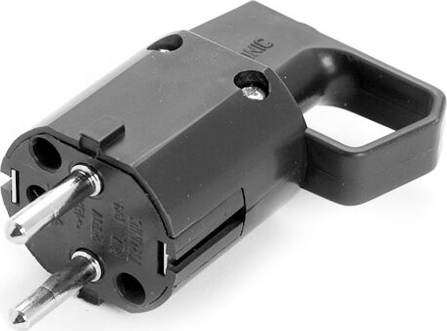 ViPlast ViPlast Wtyczka z uchwytem i uziemieniem 16A 250V czarna 325-05