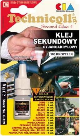 Technicoll Klej sekundowy cyjanoakrylowy