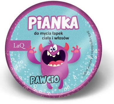 LAQ_Pianka do mycia łapek Niebieska 20g