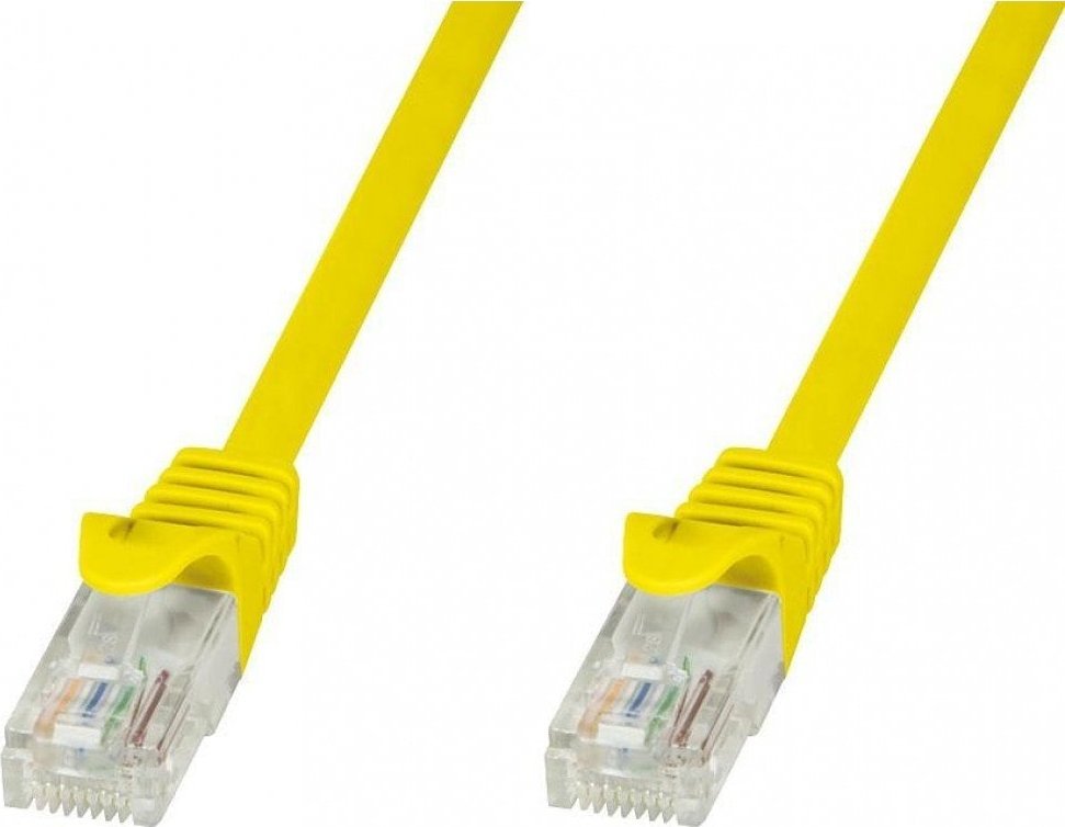 Techly Techly Patch cord Cat5e UTP 5m żółty CCA