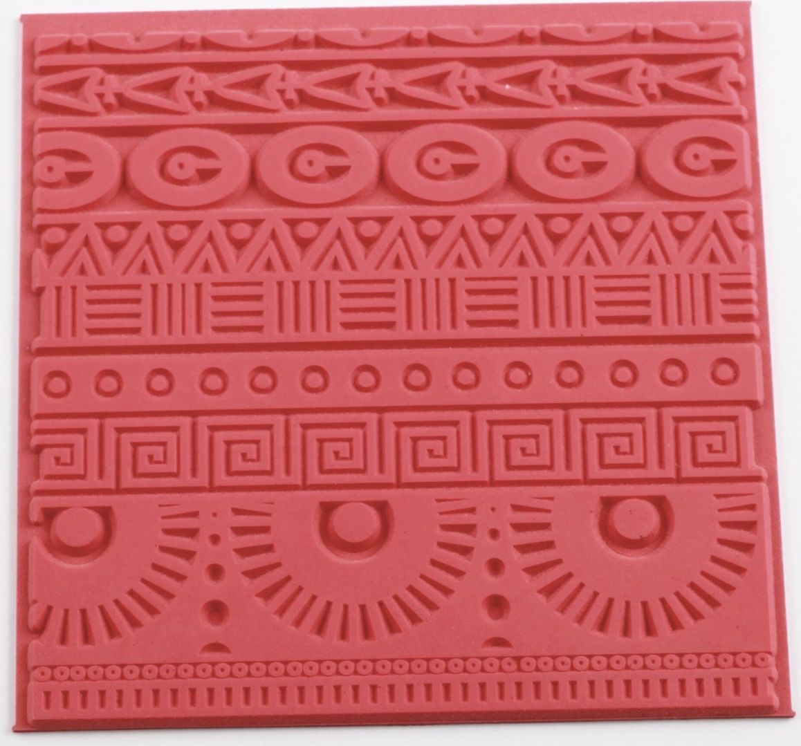 The Clay and Paint Factory Płytka z teksturą Geometria 9x9 cm