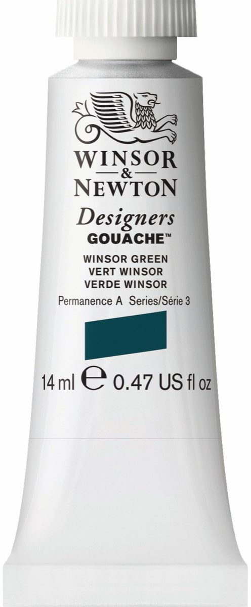 Designers Gouache 14ml Winsor Green 720