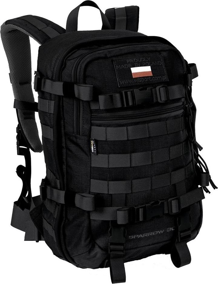 Wisport Plecak Sparrow cordura 30L czarny uniwersalny