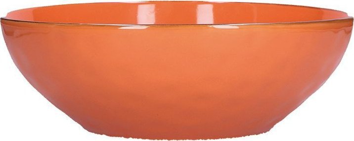 NPC Polska Rose&Tulipani Zestaw 2 misek do sałatek z kamionki 26 cm pomarańczowy