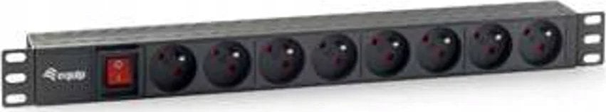Equip Equip Steckdosenleiste 19"(1HE)8fach CEE7/5 1,8m (Franz.)
