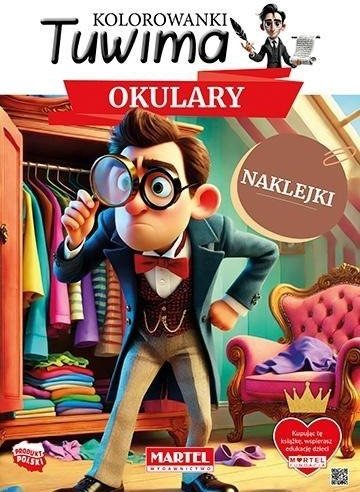 Kolorowanki Tuwima. Okulary z naklejkami