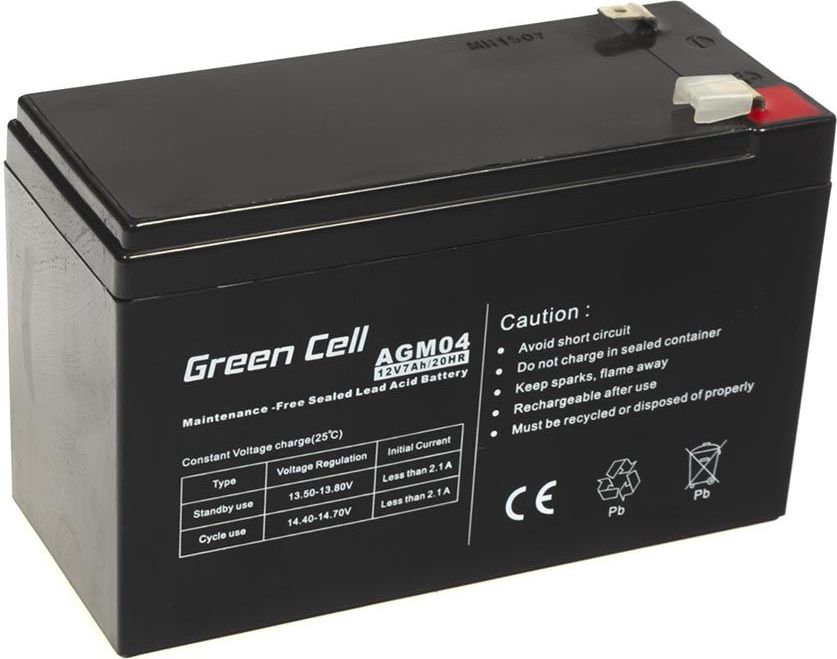 Green Cell Akumulator 12V/7Ah (AGM04)