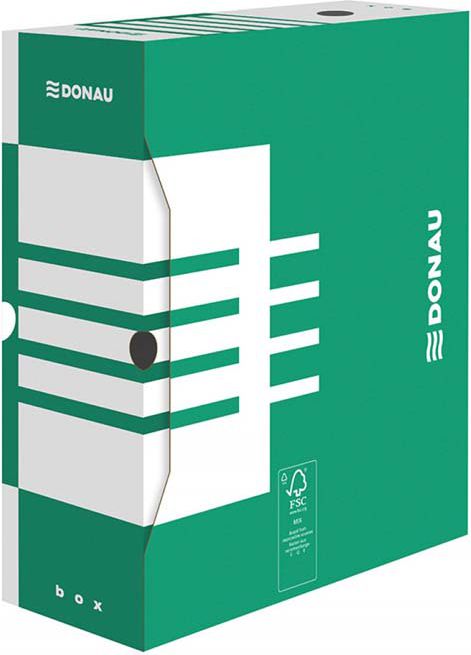 Donau PUDŁO ARCH.DONAU A4/120MM ZIELONE PUDŁO ARCHIWIZACYJNE - 7662301FSC-06