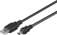 Kabel USB Goobay USB-A - Czarny (93228)