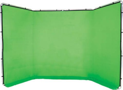 Lastolite Tło Lastolite Panoramic Chromakey Green 4m z ramą