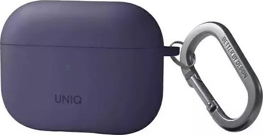 Uniq UNIQ etui Nexo AirPods Pro 2 gen + Ear Hooks Silicone purpurowy/fig purple