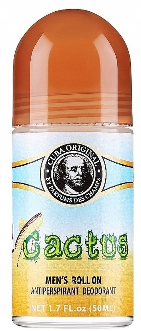 CUBA ORIGINAL Men Cactus DEO ROLL-ON 50ml