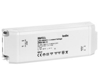Zamel Zasilacz LED slim 12V DC 50W ZNS-50-12 (LDX10000140)