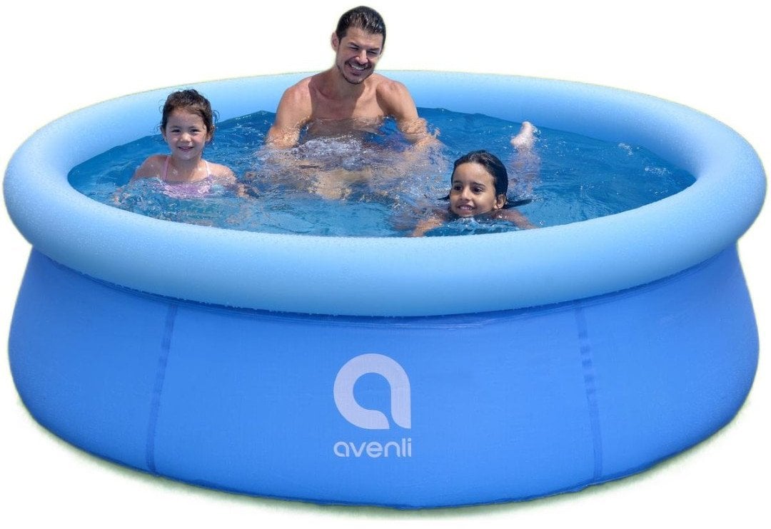 BASEN ROZPOROWY Z DMUCHANYM KOŁNIERZEM 183X51CM 12025