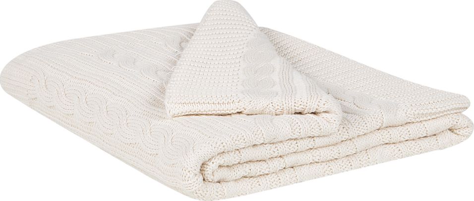 Beliani Koc 110 x 180 cm beżowy ANAMUR