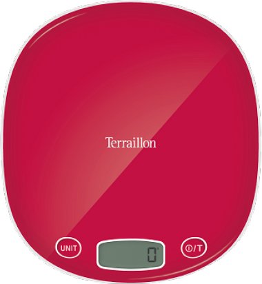 TERRAILLON 15250 Macaron+ Framboise kitchen scale