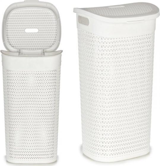 Kosz na pranie Bigbuy Home Kosz na pranie Plastikowy 60L 60 L (44 x 57 x 34,5 cm)