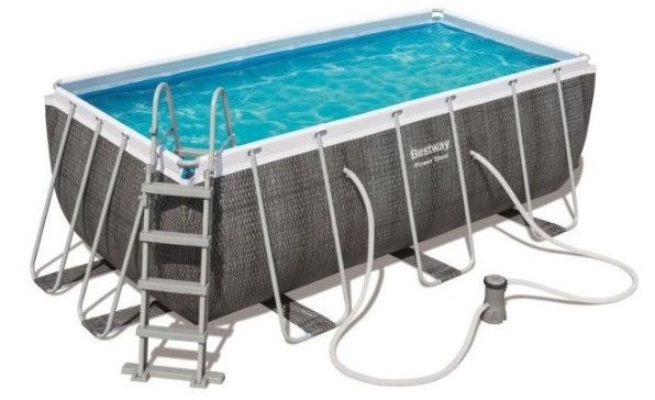 Basen 412x201x122 Steel Pro Max z konstrukcją zestaw 10w1 #56456 Bestway