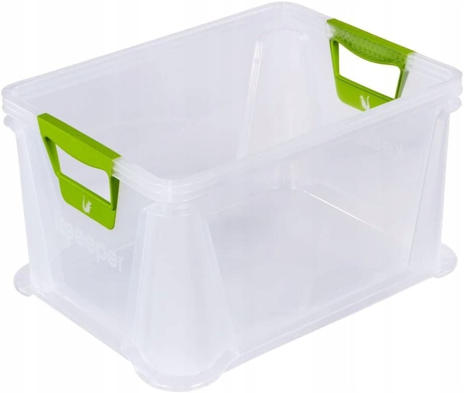 Kaste eurobox ar mikstiem rokturiem Luis 39x29x22cm 20L caurspidiga 4052396022117