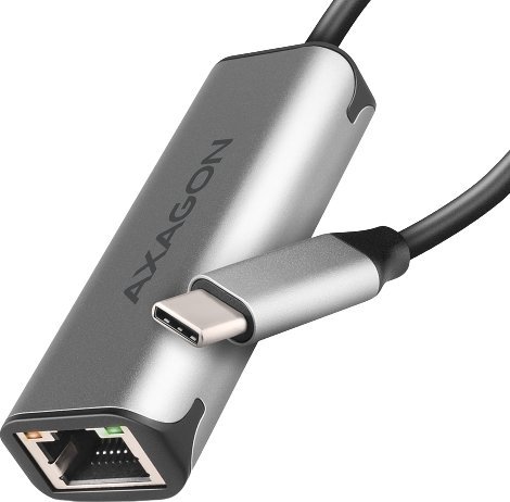 Adapter USB Axagon ADE-25R USB - RJ45 Srebrny (ADE-25RC)