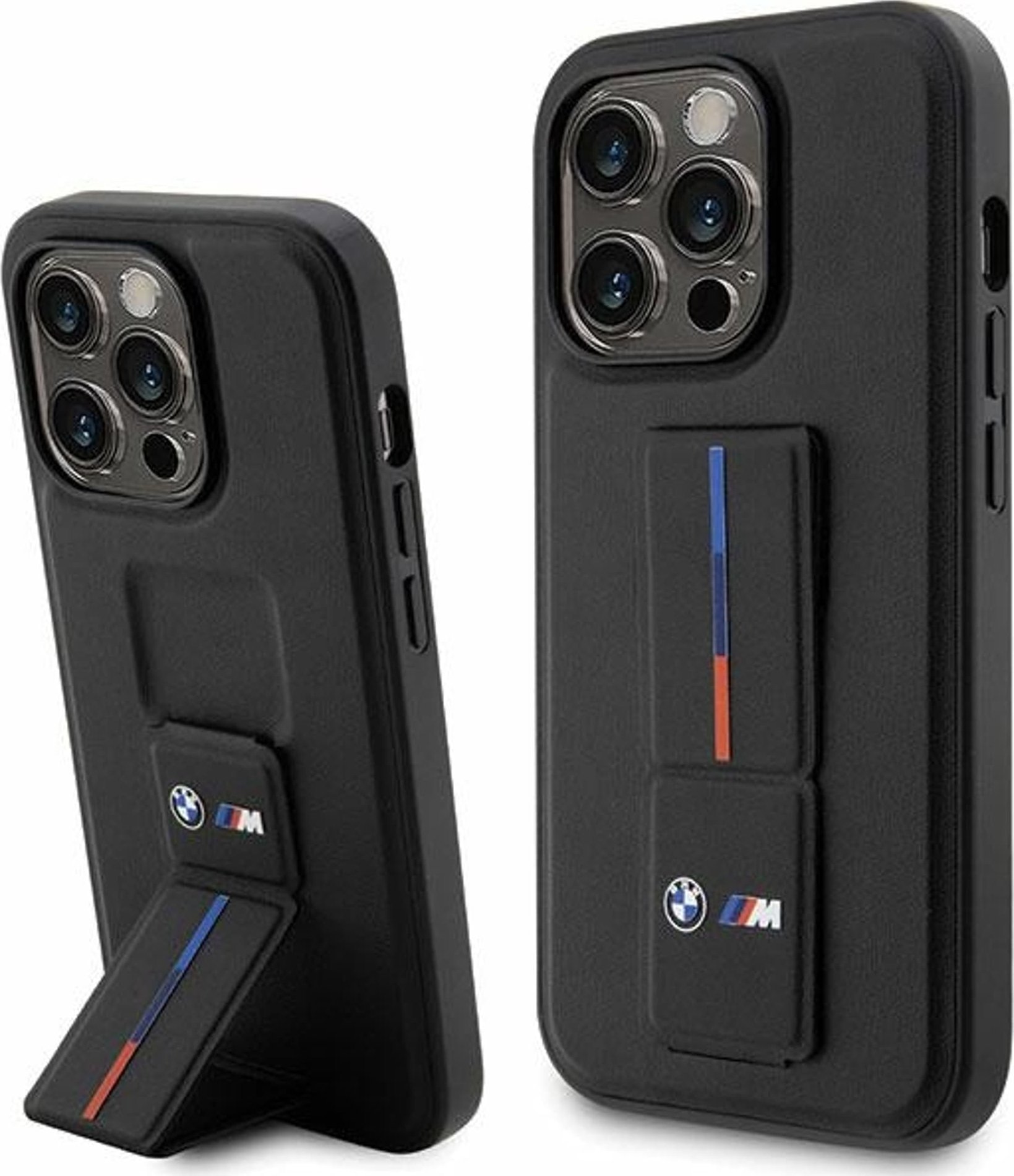 BMW Etui BMHCP14L22GSLK Apple iPhone 14 Pro czarny/black hardcase Grip Hot Stamp