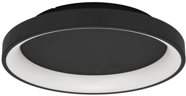 Lampa sufitowa EGLO LORETELLO LOFT Ø350 CCT 1440LM DÆMPB. czarny