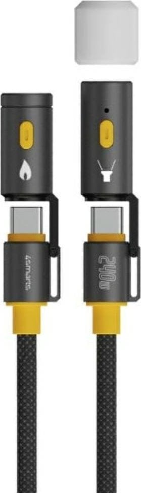 Kabel USB 4smarts USB-C - USB-C 1.5 m Czarny (541240)