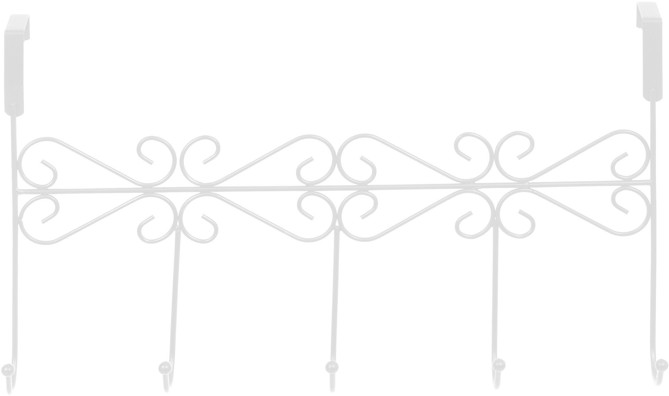HANGER 5 HOOKS D5 2-C1039.17 WHITE