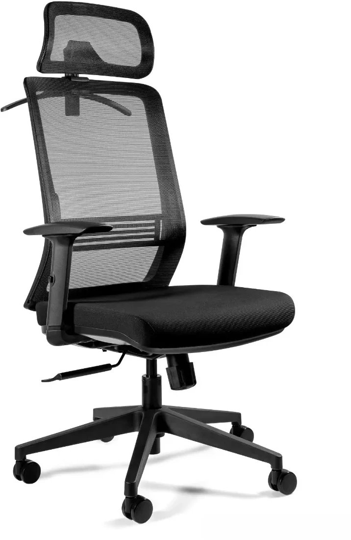 Fotel biurowy ASOS czarny UNIQUE