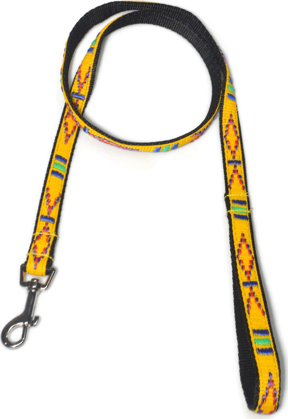 Alizoo Smycz dla psa podwójna indiańska 20mm/130cm - ALIZOO