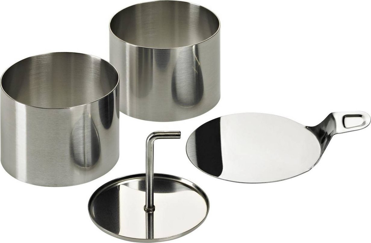 Lurch foremki do ryżu i deserów, stal nierdzewna, śred. 7,5 x 5,5 cm, 8 el.