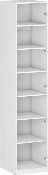 Korpus szafy modułowej FLEX K3 50 biały HALMAR