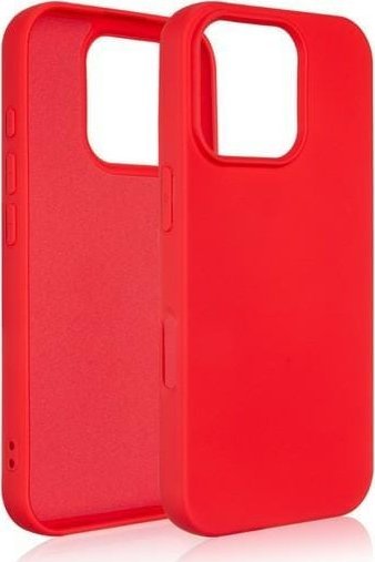 Beline Beline Etui Silicone iPhone 16 Pro 6.3" czerwony/red
