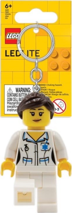 Breloczek LEGO LEGO Classic KE186 Brelok do kluczy z latarką Pielęgniarka