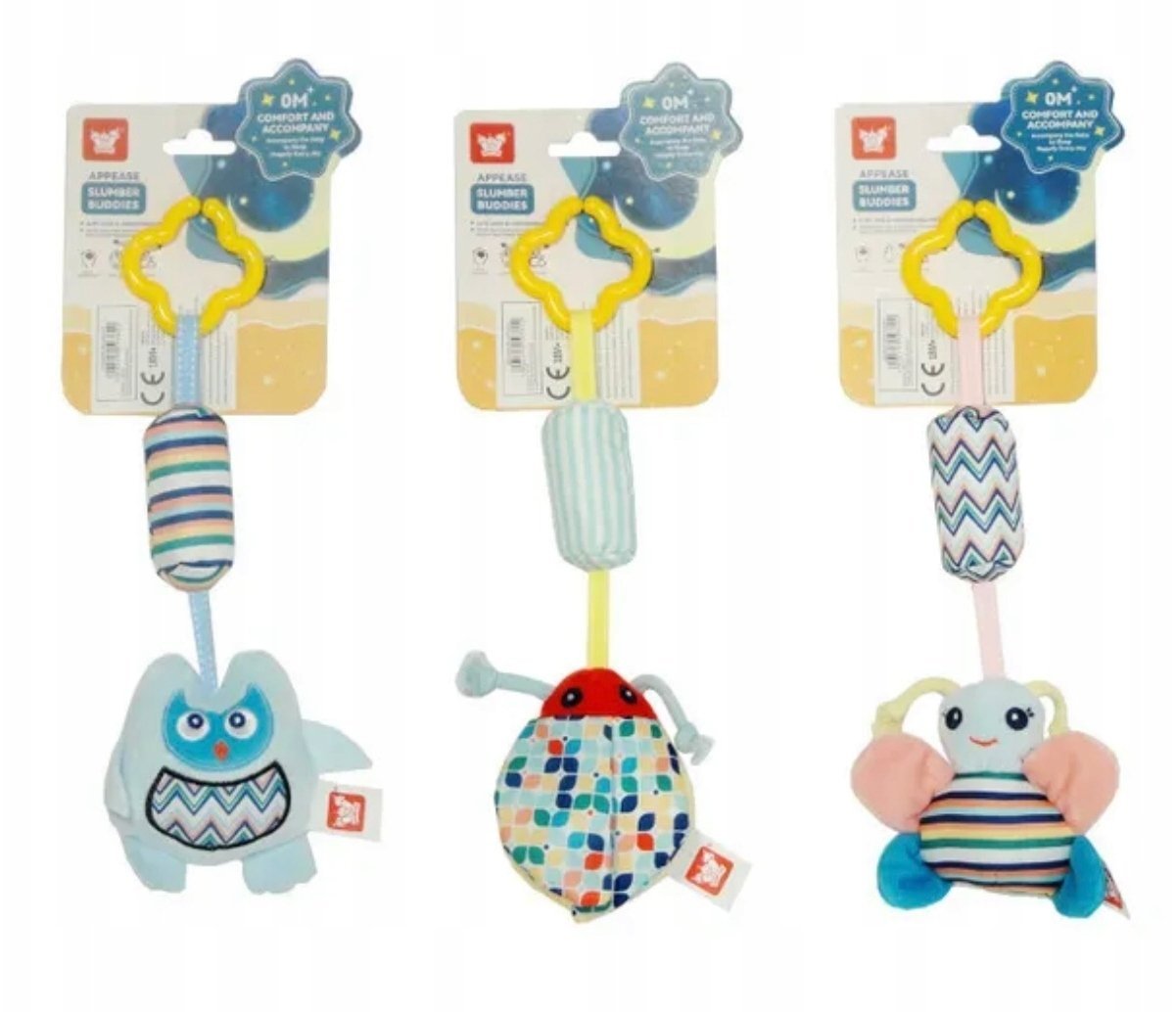 Zabawka dla malucha grzechotka do powieszenia