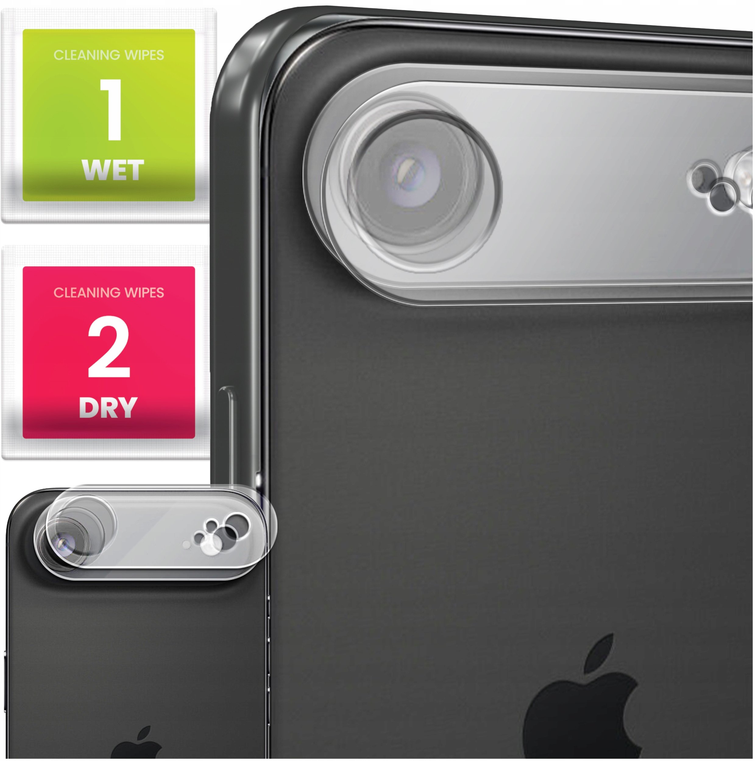 2-PAK Szkło Na Aparat Do iPhone 17 Air (Hartowane, Ochronne, Na Obiektyw)