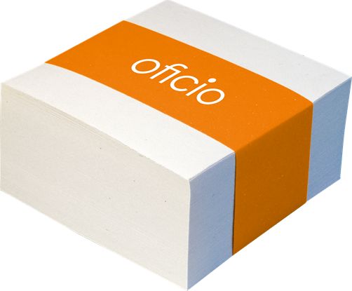 Oficio Notes kostka nieklejona wkład biała 85x85x35 mm Oficio