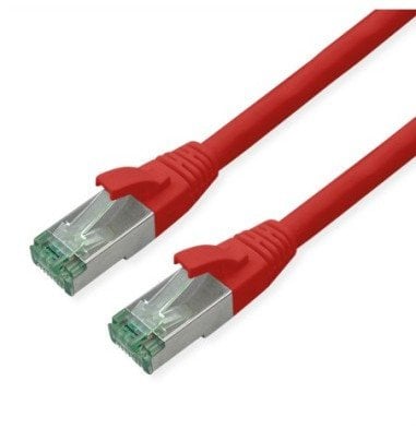 ROLINE RM S/FTP (PiMF) Patch Cord Cat.6A, czerwony, 15 m