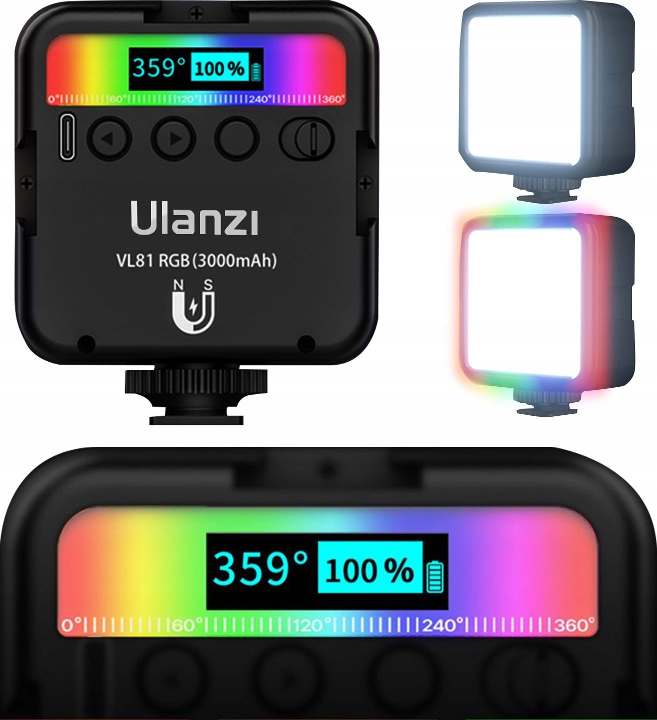 LAMPKA FOTOGRAFICZNA SQUARE W64