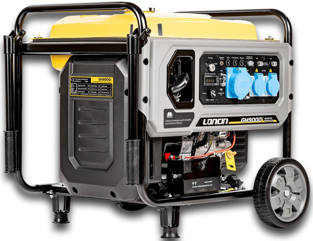 Loncin Gh9000I Agregat Generator Inwertorowy Prądotwórczy Inwerterowy Walizkowy 230V 7.5 Kw Estart - Rozrusznik - Ewimax -