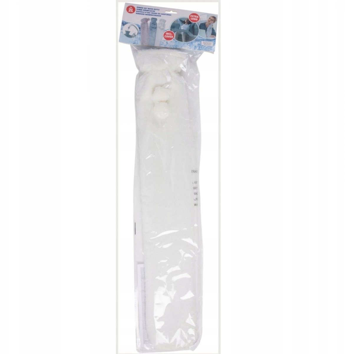 TERMOFOR GUMOWY W POKROWCU ALPINA 2L BIAŁY