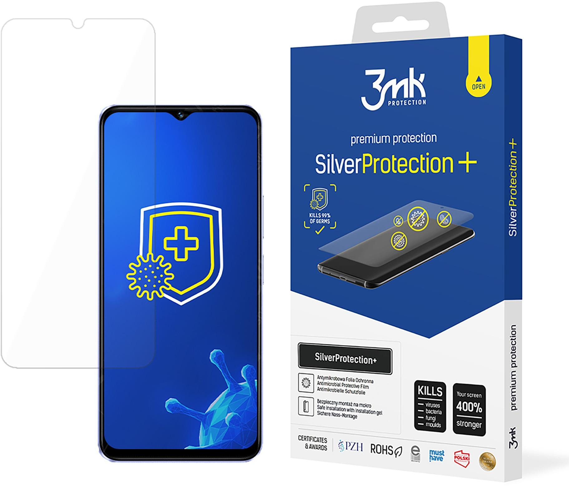 VIVO Y37 5G - 3MK SILVERPROTECTION+