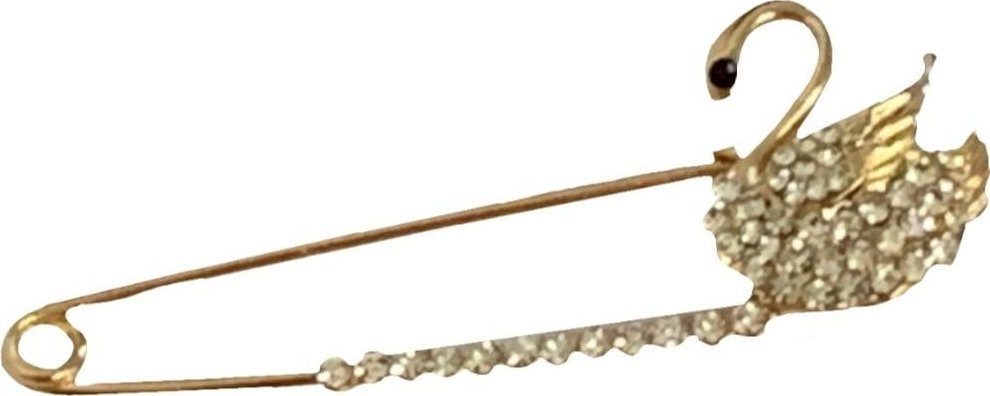 kufer-pasmanteria.pl Agrafka ozdobna 32 ( Łabędź Złoty )