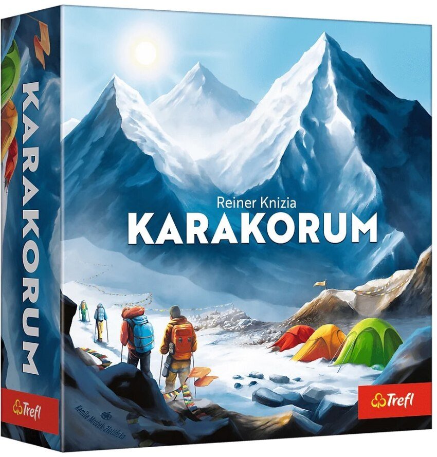 Gra planszowa Karakorum Reiner Knizia King of the Mountains Trefl 02739 EDUKAMP