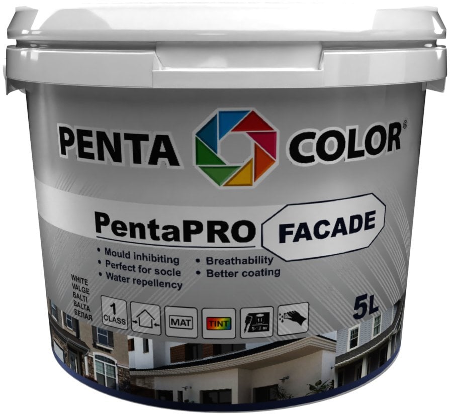 Pentacolor PAINT PENTACOLOR PENTAPRO FACADE BALT 5L