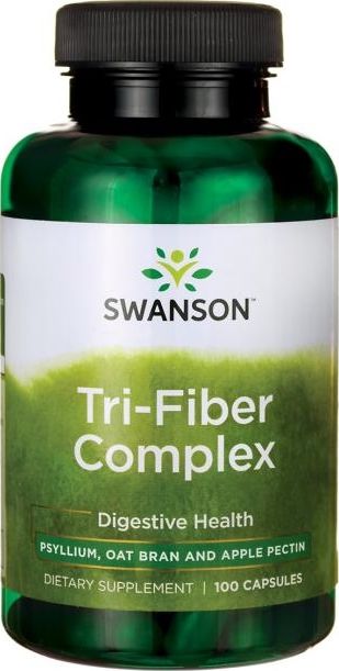 Swanson Swanson - Kompleks Tri-Fiber, 100 kapsułek